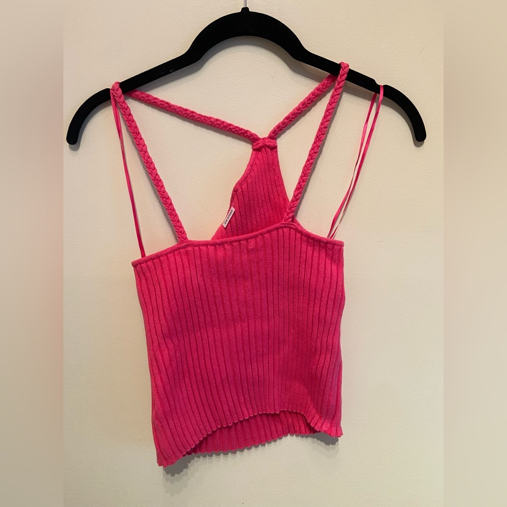 525 Pink Cropped Top - Picture 2 of 5